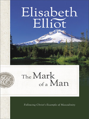 cover image of The Mark of a Man